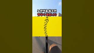 노란색 밟으면 안됨ㅋㅋㅋ