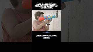 Bocil ini berpisah dengan sahabat terbaiknya