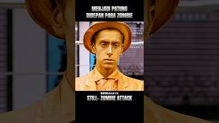 Pria Ini Berpura-Pura Menjadi Patung Didepan Para Zombie ‼️ #alurceritafilm #shorts
