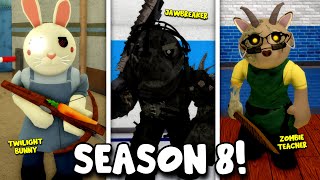 Piggy Season 8 - THE DECAYING | All Rewards SHOWCASED!