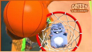 Slam Dunk Lemmings | Grizzy & the lemmings | 25' Compilation | 🐻🐹 Cartoon for Kids