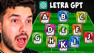 Chat GPT Escoge el Mejor de Cada Letra!