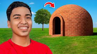 CONTRUI un IGLU en el PATIO DE MI CASA