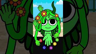 Sprunki Wenda plays Squid Game Gonggi