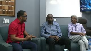 The Freddie Kissoon Show with Host - Frederick Kissoon & Co-host Leonard Craig.