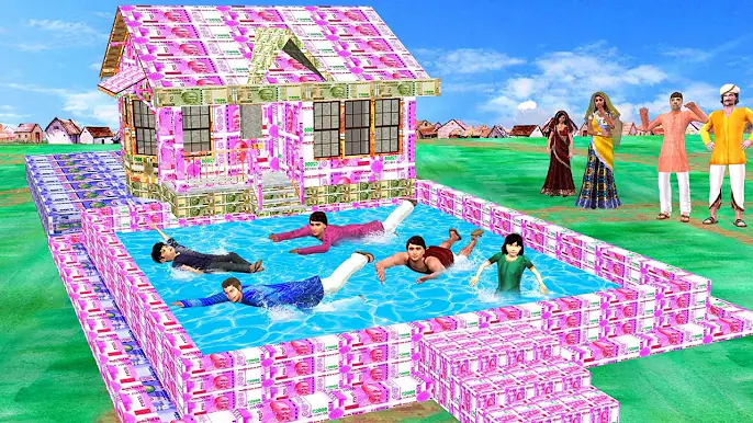 पैसे का घर स्विमिंग पूल Money House Swimming Pool Comedy Video  Hindi  Comedy