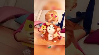 😨 هذه القطة تحتاج للذهاب إلى الحمام ولكن#شورت