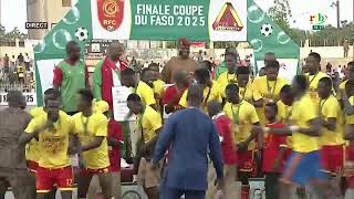 RTB - Finale coupe du Faso 2025 : RAHIMO vs SPORTING CASCADES