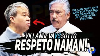 SAGUTAN ni Tito Sotto at Joel Villanueva sa majority at minority CA members