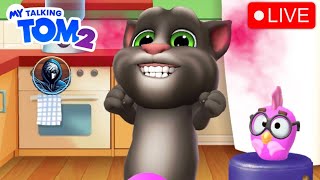 Live My talking Tom 2 gameplay #Sunsetgamer #Live #Mytalkingtom2