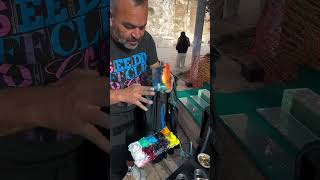 Así grabó el video viral del pintor más rápido del mundo que solo usa sus dedos 🎨 #shorts #viral