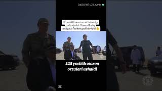 Otaxonni harbiy samalyotda Toshkentga olib borishdi✊🇺🇿 Uzbekistan Military 💪 Армия Узбекистана 🇺🇿