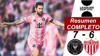 Inter Miami vs Necaxa 7-6 Resumen COMPLETO Y Penales | LEAGUES CUP 2025 - JORNADA 2