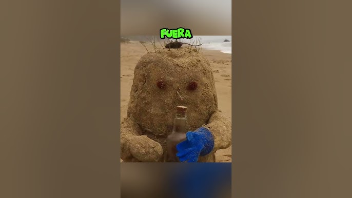 El hombre de arena y la mujer de nieve: un amor para toda la eternidad #youtubeshorts