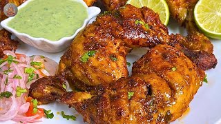 MY HOMESTYLE TANDOORI CHICKEN RECIPE (Step By Step Guide | How To Make Tandoori Chicken At Home