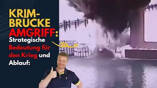 Krimbrücke: Neues HUSARENSTÜCK der Ukraine! Was ist passiert, was bedeutet es für den Krieg?