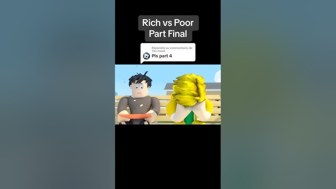 RICH VS POOR ⬇️🙏🏾Share this with a friend that never give up on you #roblox #fpe #gojogamer26.