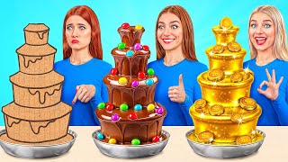 리치 vs 브로크 vs 기가 리치 푸드 챌린지 | 에픽 푸드 배틀 Multi DO Challenge