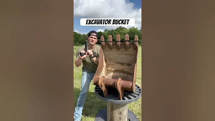 Can an Excavator Bucket Stop a 50 Cal Sniper Rifle?
