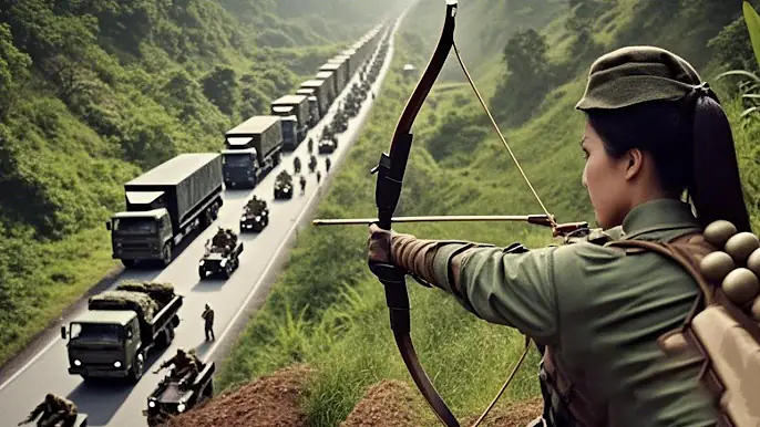 伏擊日軍輜重部隊，全殲日軍，繳獲無數彈藥！🔥抗日 MMA | Kung Fu