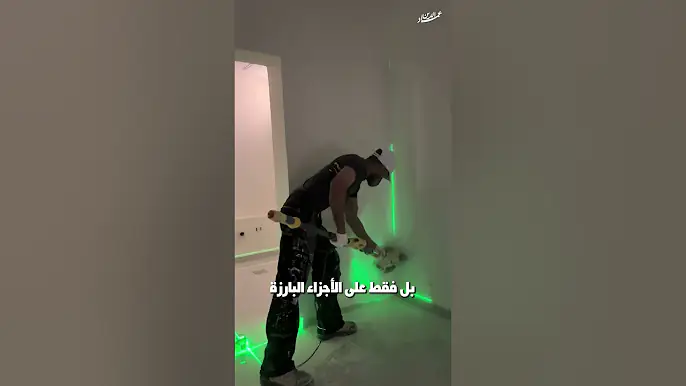 هكذا يعرف المحترفون العيوب الموجودة في الحائط، ولا يلاحظها أحد!