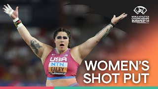Women's Shot Put Final | World Athletics Championships Budapest 2023