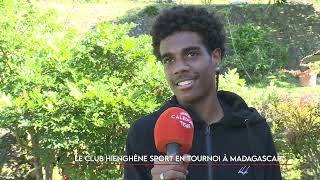 Le club Hienghène Sport en tournoi à Madagascar