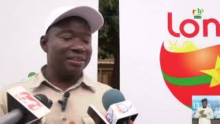 LONAB: 행운의 당첨자 Zonhié Diallo가 78,881,000 CFA 프랑의 수표를 받았습니다.