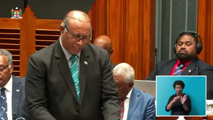 Hon. Ro Filipe Tuisawau supported the 2025-2026 National Budget