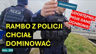 "Czy pan to zrozumiał? Czy pan to zrozumiał?!" Policja z okręgu jeleniogórskiego ma problemy? #259