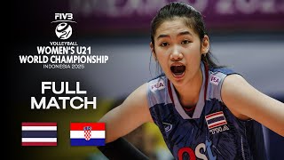 Thailand vs. Croatia - Ranking 15-16 | Women's U21 World Champs 2025 - Full Match