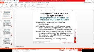 Casharka 17aad Sales promotion and its Challenges Chapter 14 Marketing