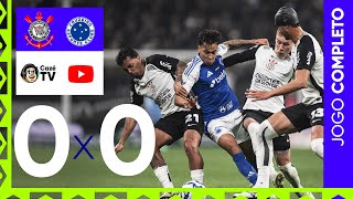 JOGO COMPLETO: CORINTHIANS X CRUZEIRO | BRASILEIRÃO 2025 | 16ª RODADA