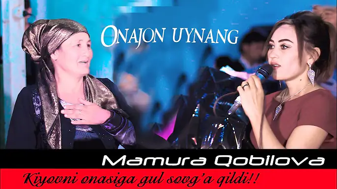 Mamura Qobilova Kiyovni onasiga sovg'a berib qushiq aytdi 2021// Мамура Қобилова 2021