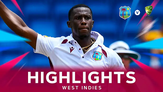 5 Wickets For Shamar Joseph | Highlights | West Indies v Australia | 1st Test Day 3