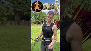 Why did the Amazons remove their breasts?