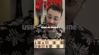 Levy BEATS Stockfish😱☠️