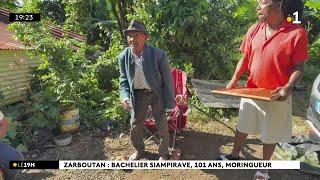 A 101 ans, Bachelier Siampirave, passionné de maloya et de moringue
