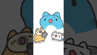 Eraser dust Bugcat grows up #カプー #capoo #咖波