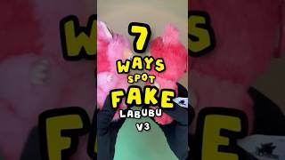 7 Ways Spot FAKE LABUBU V3 Big Into Energy Pop Mart Plush Blind Box
