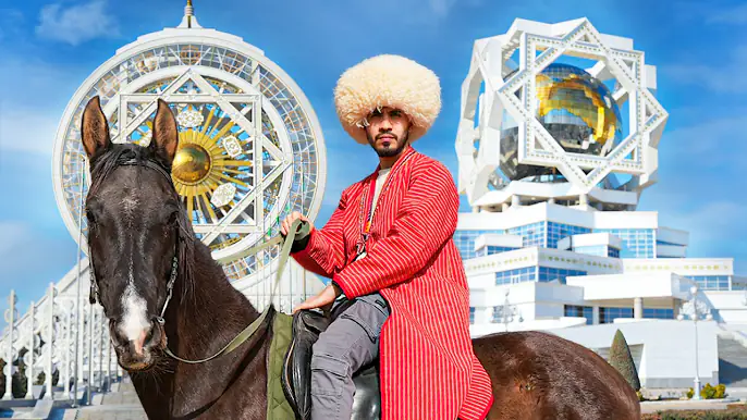 El país más RARO y ABSURDO del MUNDO: TURKMENISTÁN 🇹🇲