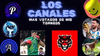 Los canales mas votados de los torneos de ElCapitanX