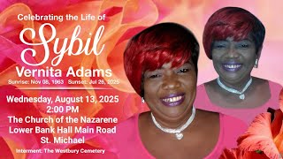 A Service of Thanksgiving for the Life of Sybil Adams