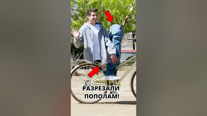 Он поехал без туловища! 😱Шок на улице!