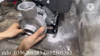 cách chuyển đổi đầu bơm đẩy hút sâu đẩy cho cho máy xăng 152& gx 100