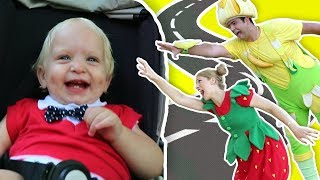 فوزي موزي وتوتي – مشوار مع ادم – A walk with Baby Adam