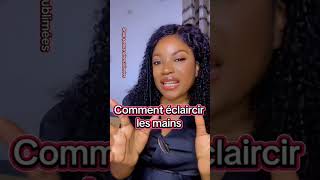 comment eclaircir les phalanges en 10 jours #reels #skincare