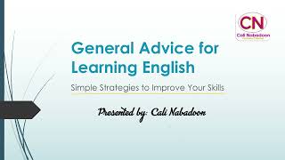 Luuqaada Ingiriisiga iyo siyaabo aad ku horumarinkarto