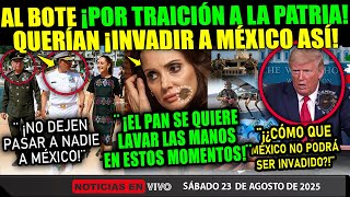SÁBADAZO! AL BOTE POR TRAICIÓN A LA PATRIA ¡TRUMP NO PODRÁ INVADIR MÉXICO! SHEIBAUM ¡LO FRENÓ ASÍ!
