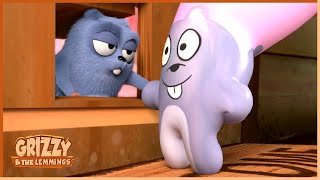 No Entrance! | Grizzy & the lemmings | 30' Compilation | 🐻🐹 Cartoon for Kids